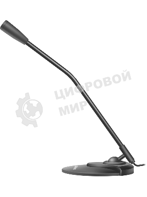 Микрофон Defender MIC-117 черный, кабель 1.8 м