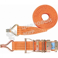 Ремень багажный с крюками Stels 0,05х10м, храповый механизм