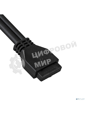 Планка USB на переднюю панель ExeGate EX289289RUS U5H-615, 5,25