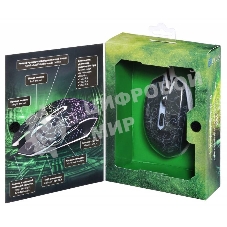 Мышь проводная Oklick 905G INVASION черный, 3200 dpi, USB, кнопки - 6