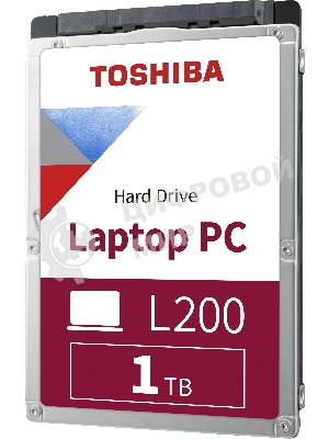Жесткий диск Toshiba HDD 1Tb L200 Slim (7мм) 2,5