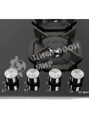 Газовая варочная панель Maunfeld EGHG.64.2CB\G черный