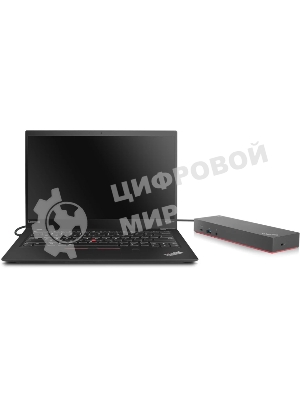 Док-станция Lenovo ThinkPad Hybrid USB-C with USB-A (2x DP, 2x HDMI, 3x USB A 3.1 Gen 2, 2x USB 2.0 1x USB Type-C, 1x RJ-45, 1x Combo Audio Jack 3.5mm/Kensington Lock, USB-C cable with USB-C to USB-A dongle/Up to 2 ext monitors (40AF0135EU)
