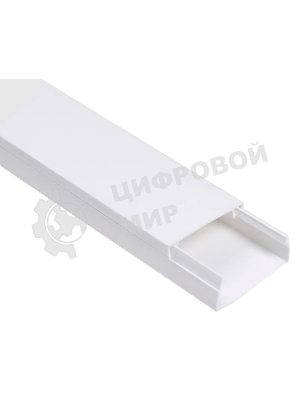 Кабель-канал 60х40 L2000 пластик ECOLINE IEK CKK11-060-040-1-K01-018