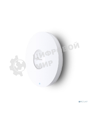Потолочная точка доступа TP-Link EAP653 AX3000 Ceiling Mount Dual-Band Wi-Fi 6 Access Point, 1 1Gbps RJ45 Port, 574Mbps at2.4 GHz + 2402 Mbps at 5 GHz, 802.3at POE, 2 Internal Antennas