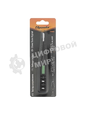 Тестер Sparta 130805 напряжения 12–220 в жидкокристаллический дисплей