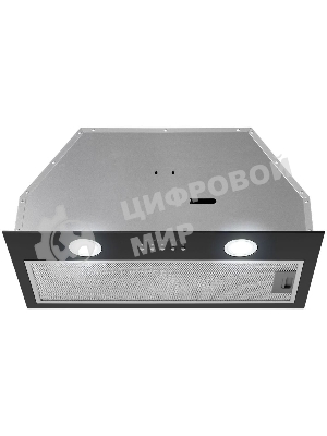 Вытяжка встраиваемая Maunfeld Trapeze 602M черный, 60 см, 1150 куб. м/ч, 54 дБ