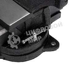 Тиски слесарные Kranz 150 мм, поворотные, с наковальней