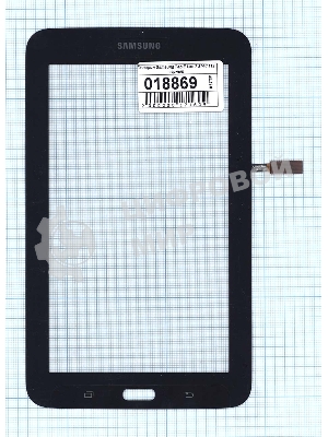 Сенсорное стекло (тачскрин) для Samsung Galaxy Tab 3 Lite 7.0 SM-T113, черное