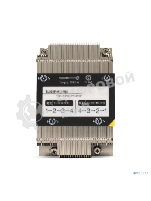 Радиатор для процессора ExeGate ESNK-P0063P.2U.SP3.Cu серебристый, алюминий/медь, 280 Вт, 65 мм