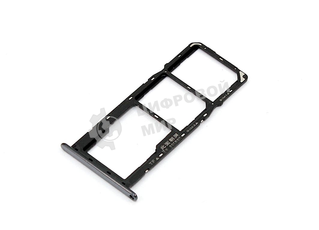 Лоток для SIM-карты Huawei Y6 2018 черный