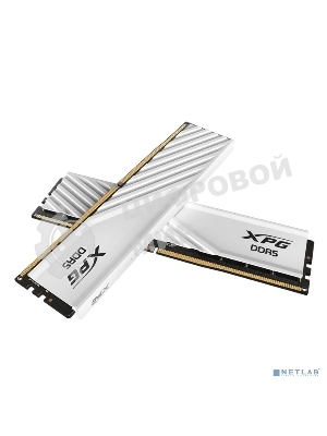 Оперативная память XPG Lancer Blade, DDR5, 32GB (2x16GB), 5600MHz, CL46, DIMM, с радиаторами, белый