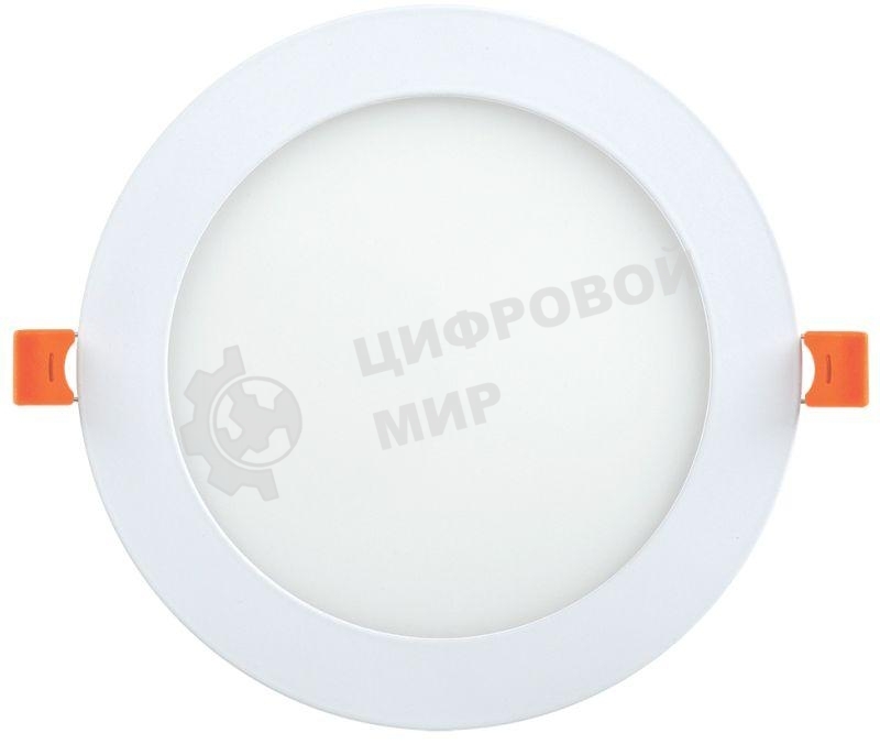 Светильник LED ДВО 1608 18Вт 6500К IP20 круг белый IEK LDVO0-1608-1-18-6500-K01