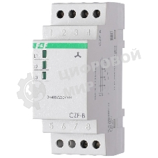 Реле контроля фаз CZF-B (3х400/230+N 8А 1перекл. IP20 монтаж на DIN-рейке) F&F EA04.001.002