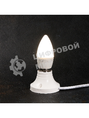 Лампа светодиодная Rexant свеча (CN) 7,5 Вт E27 713 лм 4000 K нейтральный свет