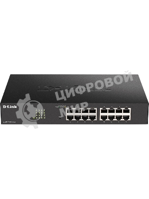 Коммутатор настраиваемый L2 c 16 портами DGS-1100-16V2/A2A 10/100/1000Base-T