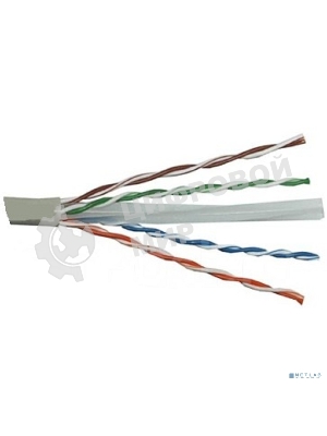 Кабель Exegate EX186134RUS UTP 4 пары кат.6 Exegate CCA, 305м pullbox, серый