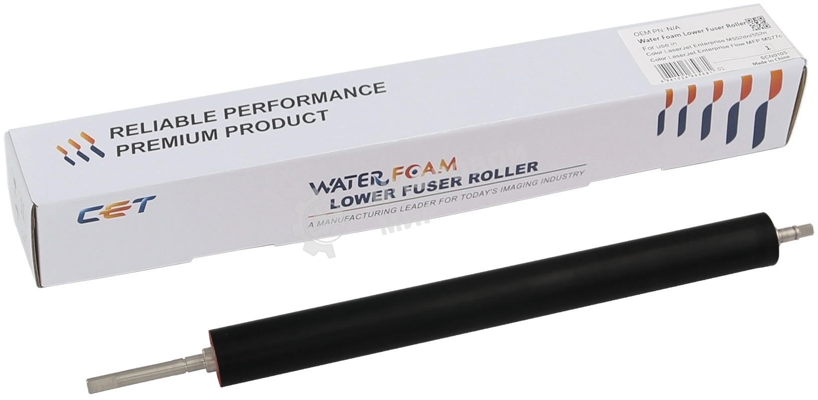 Резиновый вал CET (water foam) для HP Color LaserJet Enterprise M552/M553/M577