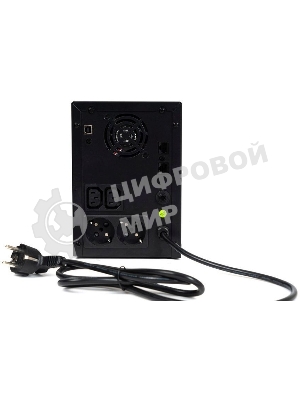 Источник бесперебойного питания SKAT-UPS 3000/1800 1800 Вт, с АКБ 9 А·ч 4 шт, меандр. стабилизация напряжения