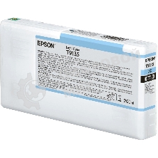 Картридж струйный Epson T9135 (C13T913500) светло-голубой (200 мл) для SureColor SC-P5000, SC-P5000V