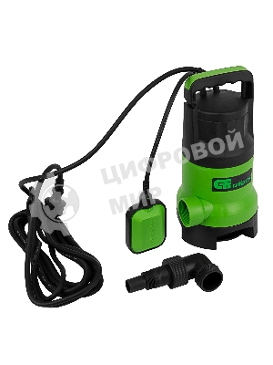 Дренажный насос Сибртех для грязной воды СДН800-35 800 Вт напор 9 м 13500 л/ч