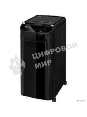 Шредер Fellowes AutoMax 350C (секр.P-4)/фрагменты/350лист./68лтр./скрепки/скобы/пл.карты/CD