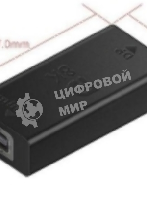 Удлинитель Displayport прямой мама на Mini Displayport мама