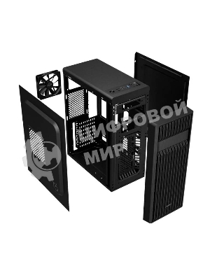 Компьютерный корпус Zalman S2 черный без БП ATX 2x120мм 2xUSB 2.0 1xUSB 3.0 audio bott PSU