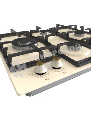 Газовая варочная панель Gorenje GW6D42CLI слоновая кость