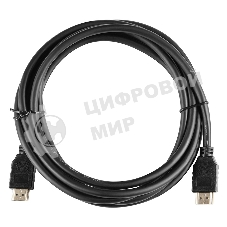 Кабель аудио-видео Buro HDMI (m)/HDMI (m) 3м. черный