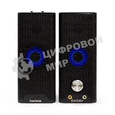 Саундбар-акустическая система 2.0 ExeGate EX289681RUS Accord 280 питание USB, Bluetooth, 2х3Вт (6Вт RMS), 60-20000Гц,черный, RGB подсветка