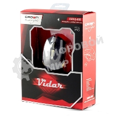 Мышь беспроводная Crown Gaming CMXG-605 черный, 1600 dpi, радиоканал, USB, кнопки - 6