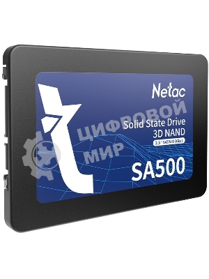 Накопитель SSD Netac SA500, 512Gb, SATA III, 2.5