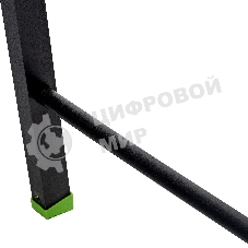 Стремянка Сибртех 3 ступени, стальной профиль, алюминиевые ступени