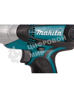 Дрель-шуруповерт Makita TD0101F, 230 Вт, 100 Нм, щеточный, ударный