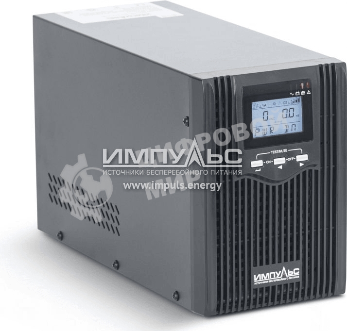Источник бесперебойного питания Импульс Интерактивная, 1000 ВА/800 Вт, Tower, IEC, LCD, USB, USB, SmartSlot