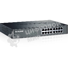 Коммутатор TP-Link SMB TL-SG1016D неуправляемый настольный/19U 16x10/100/1000BASE-T