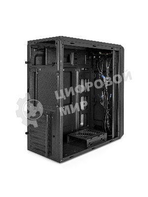 Компьютерный корпус Miditower ExeGate XP-332UC-XP450 (ATX, XP450 с вент. 12см, 2хUSB 3.0/1хTypeC, аудио, черный)