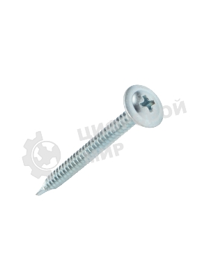 Саморез с прессшайбой Kranz ПШС сверло 4.2х50, короб (200 шт./уп.)