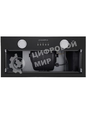 Вытяжка встраиваемая Maunfeld Trapeze 602M черный, 60 см, 1150 куб. м/ч, 54 дБ