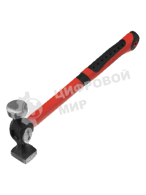 Набор рихтовочный Matrix, 3 молотка с фибергласовыми ручками, 4 наковальни, в пласт. боксе