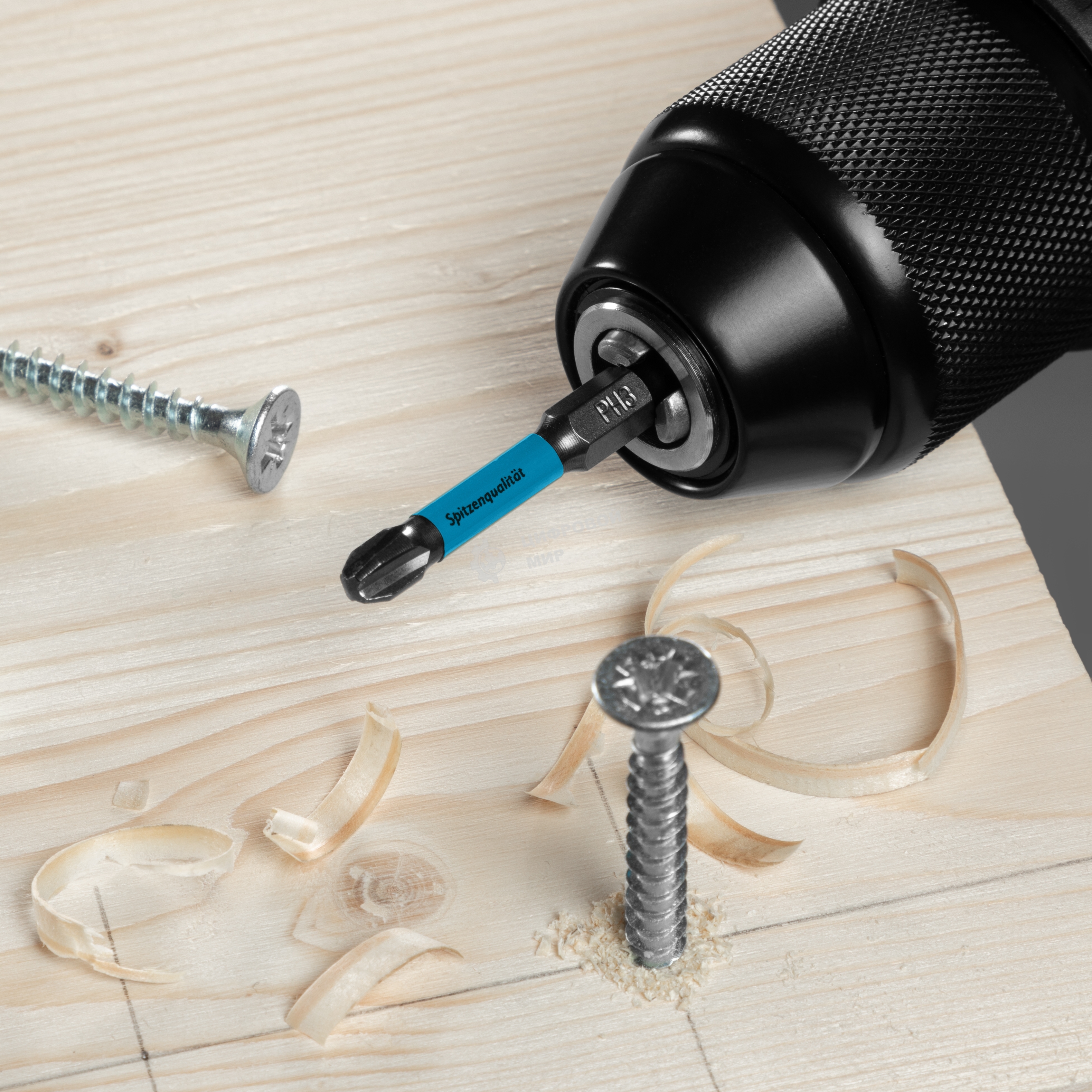 Набор бит торсионных Gross PH3x50 мм, для ударных шуруповертов, 10 шт.