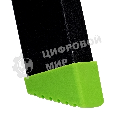 Стремянка Сибртех 3 ступени, стальной профиль, алюминиевые ступени