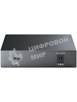 Коммутатор настольный TP-Link TL-SG105S 5-портовый 10/100/1000 Мбит/с