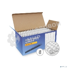 Пластиковые пружины для переплета 10 мм белые 100 шт. Гелеос (BCA4-10W)