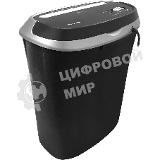 Шредер ГЕЛЕОС УМ30-4, DIN P-4 (4 ур-нь секр.), фрагмент 3,8х35мм, 15-17 (70г/м2), CD/пл.карты/скрепки/скобы, 30 литров