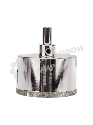 Коронка алмазная Kranz 65 мм с центровочным сверлом