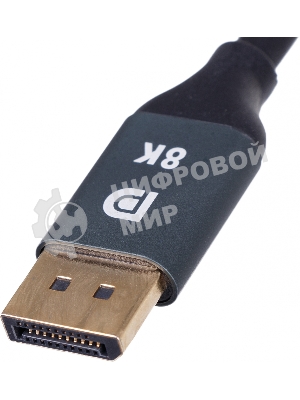 Кабель Ultra HD DisplayPort (m) DisplayPort (m) 1м черный пакет