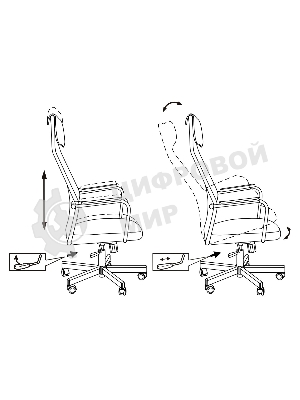Кресло игровое Zombie ONE черный TW-01 3C11 сетка/ткань с подголов. крестовина металл