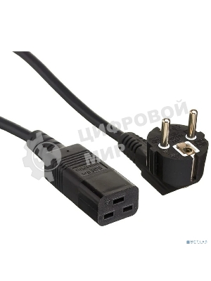 Кабель питания ExeGate Special PC19-1,8S (Евровилка Schuko->C19, 3*1.5мм2, CCA, черный, 1.8м)